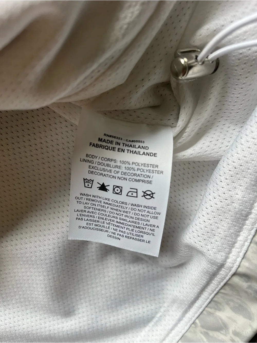 NWT $130 Nike Kobe Bryant Lightweight Woven Jacket Women’s XS White